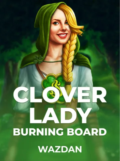 Clover Lady Burning Board